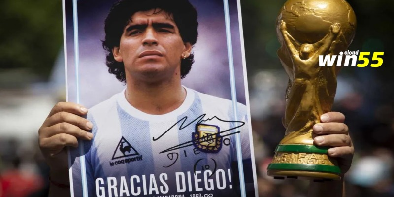 Cầu thủ Diego Maradona với 15 thắng treo dò
